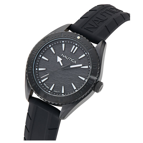 NCT Windward 3-Hand Watch With Silicone Strap