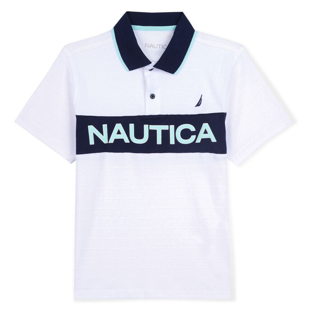 Boys' Martin Billboard Heritage Polo (8-20),Antique White Wash,large