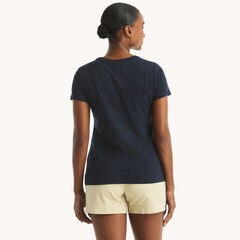 Disco Logo Foil Graphic T-Shirt,Stellar Blue Heather,large