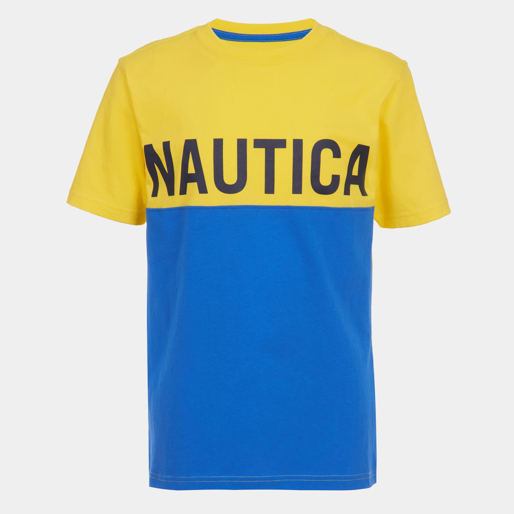 BOYS' LOGO GRAPHIC T-SHIRT (8-20),Marigold,large