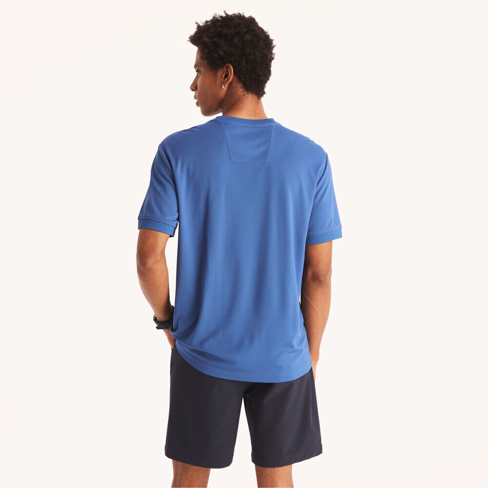 Navtech Logo T-Shirt,Windsurf Blue,large