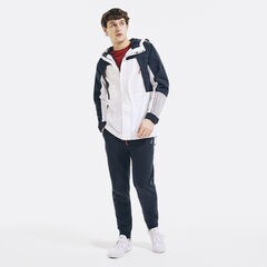 COMPETITION WATER-RESISTANT COLORBLOCK JACKET,Bright White,large