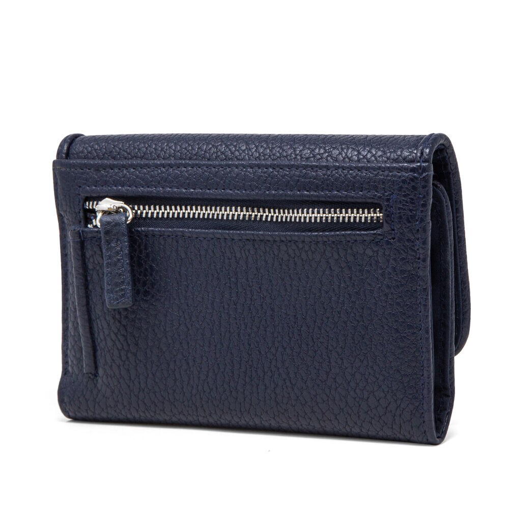 PLAIN SAILING FLAP WALLET,Navy,large