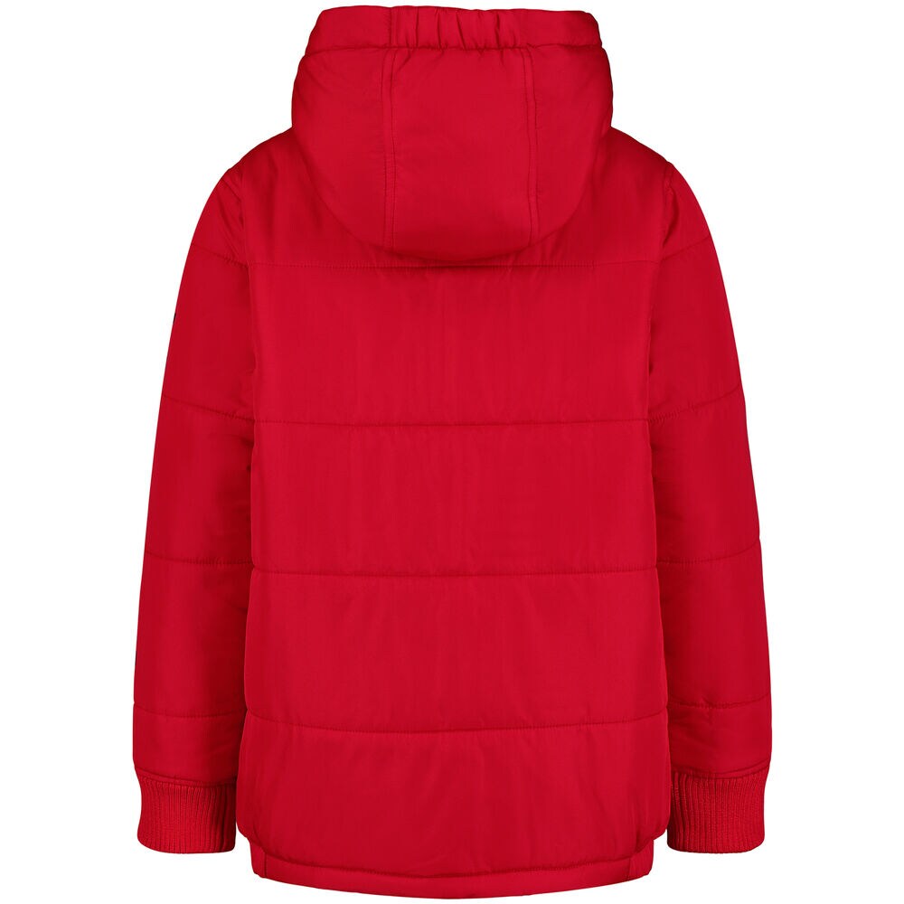 Little Boys' Solid Bubble Jacket (2T-7),Tango Red,large