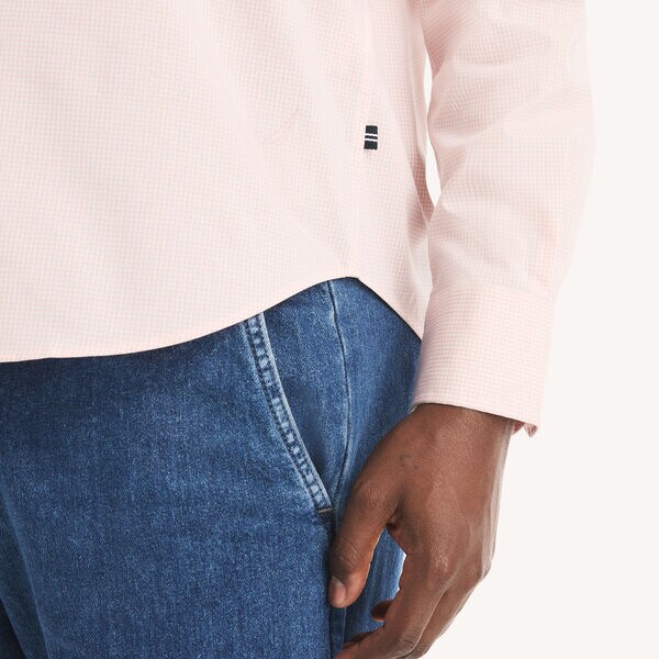 Classic Fit Wrinkle-Resistant Plaid Shirt