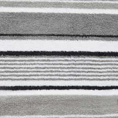 AGONDA STRIPED TOWEL SET, 6-PC,Grey Heather,large
