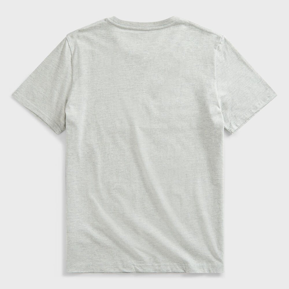 SAILBOAT NS-83 LOGO GRAPHIC T-SHIRT,Grey Heather,large