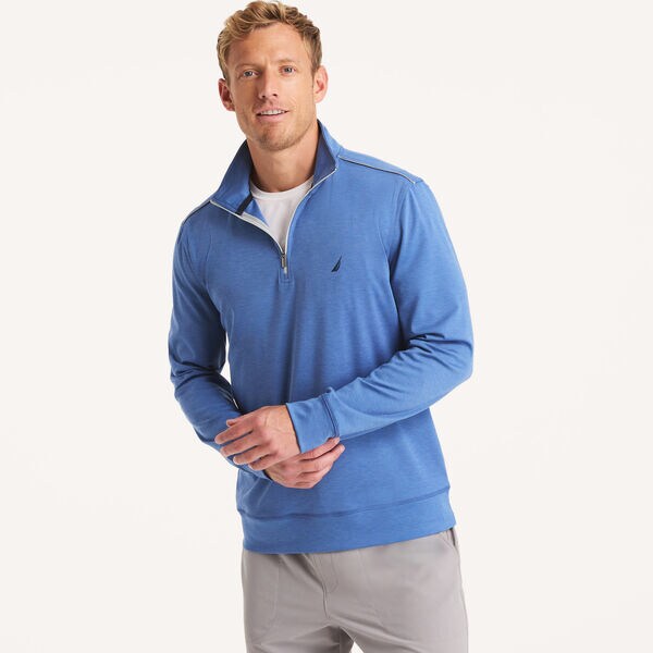 Quarter-Zip Pullover Sweatshirt