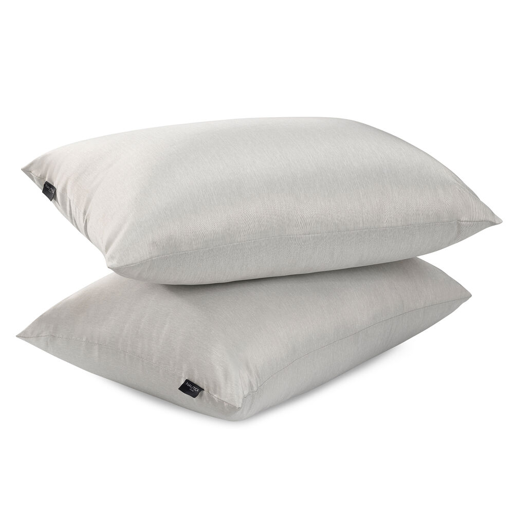 Charcoal-Infused King 2pc Pillows,Light Grey,large