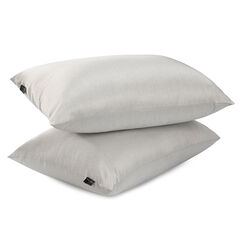 Charcoal-Infused King 2pc Pillows,Light Grey,large