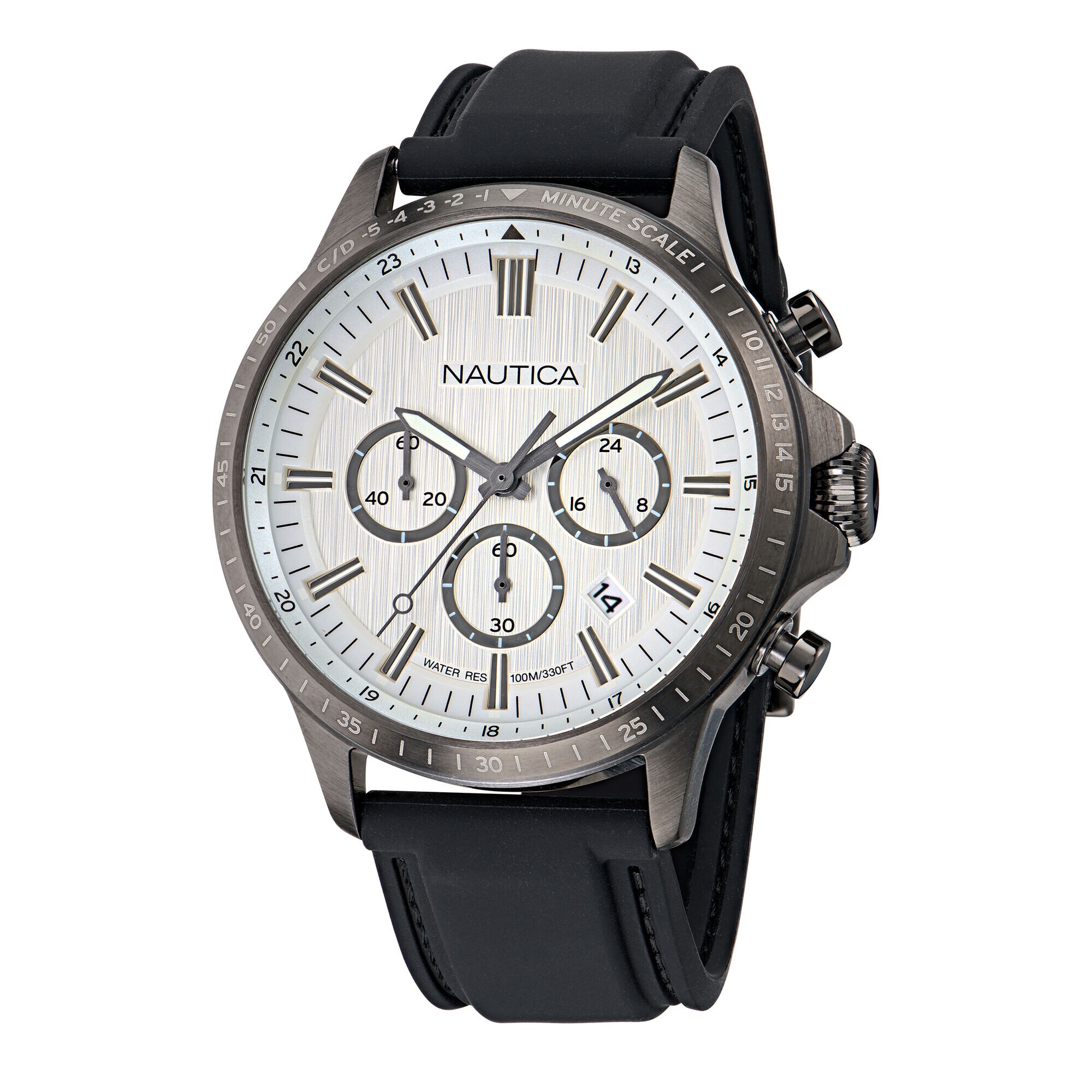 Nct Blue Ocean Chronograph Silicone Watch