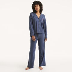 Pajama Pant Set,Grey,large