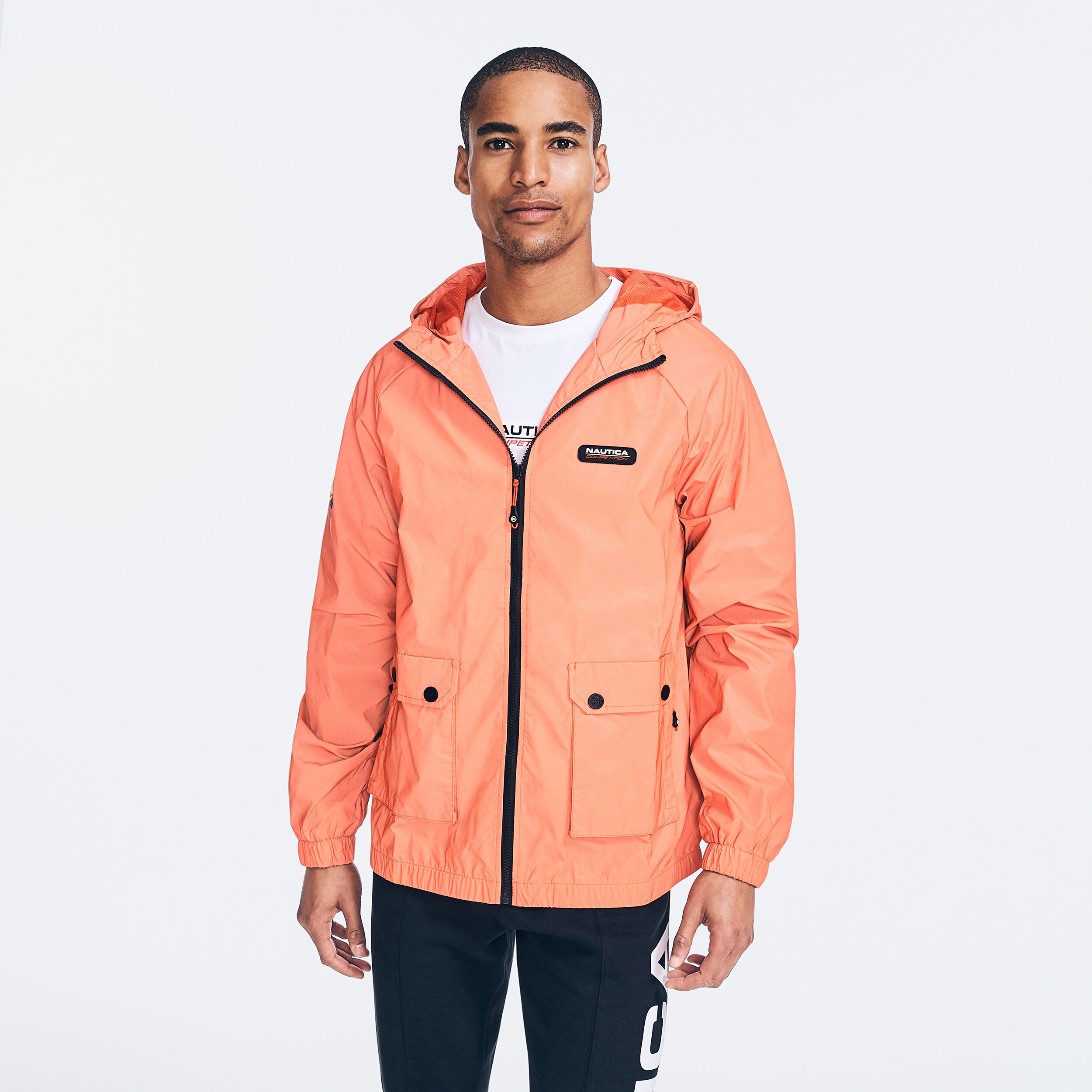 nautica orange jacket
