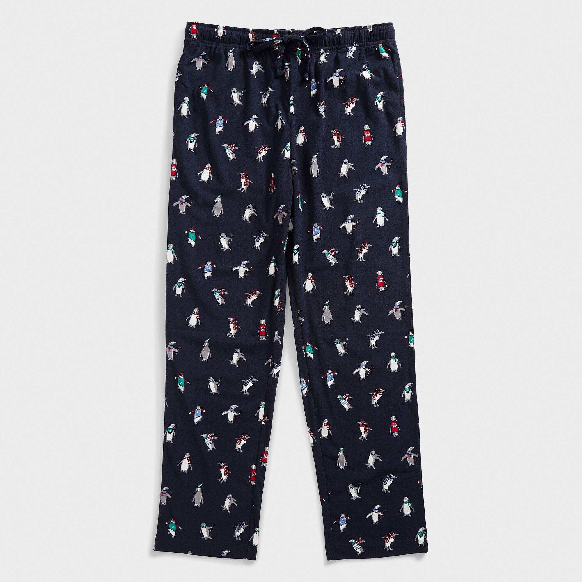 PENGUIN PRINT SLEEP PANT,Navy,large