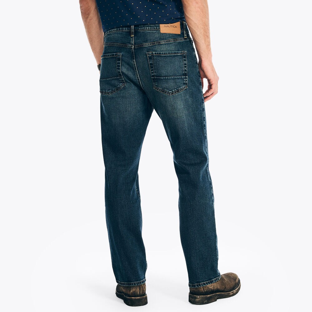 ORIGINAL RELAXED STRETCH DENIM,Navy Dusk,large