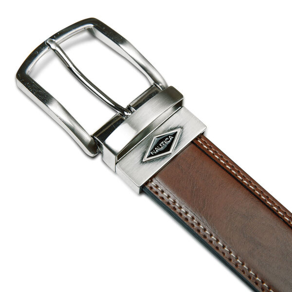 Reversible Stitch Leather Belt