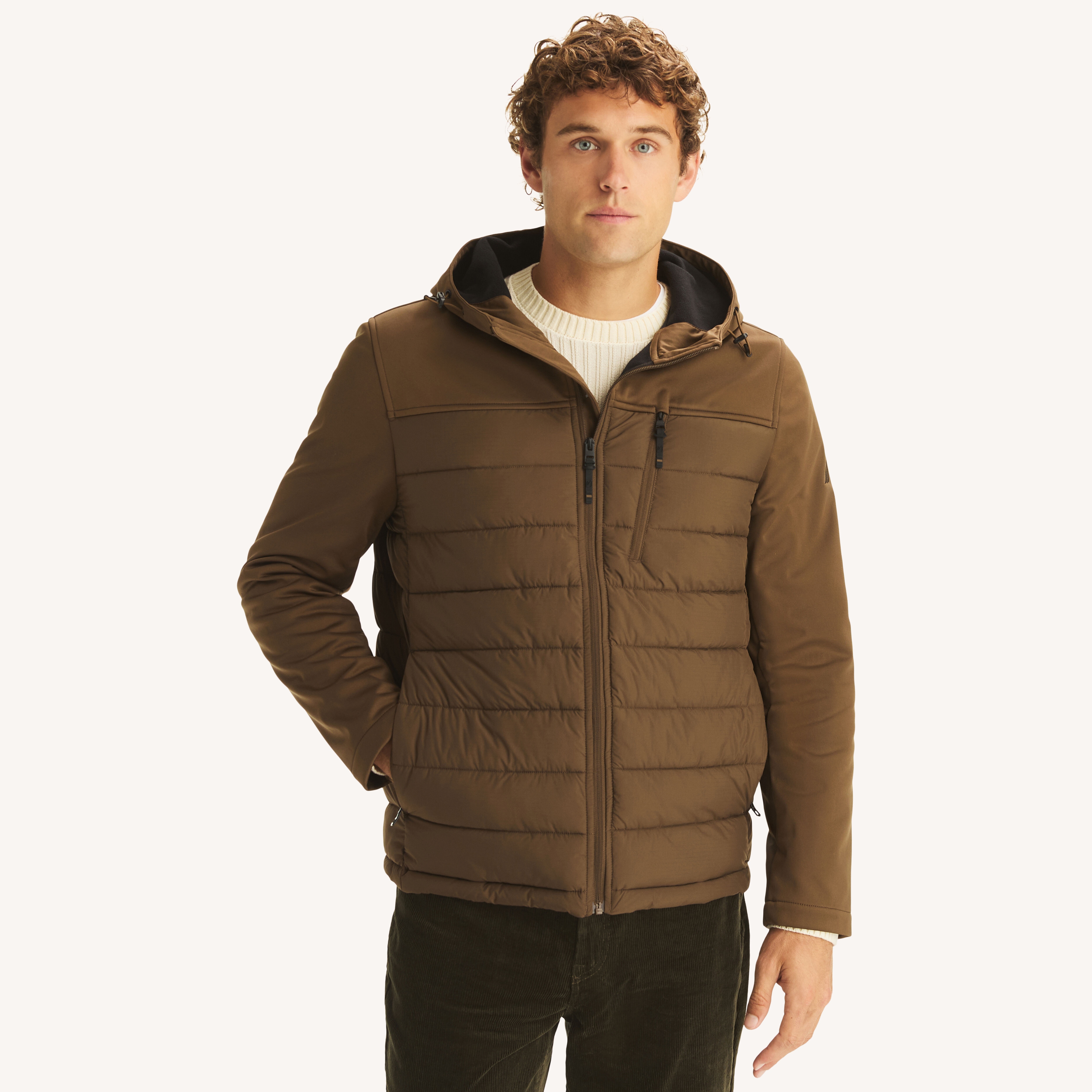 Mixed Media Jacket | Nautica