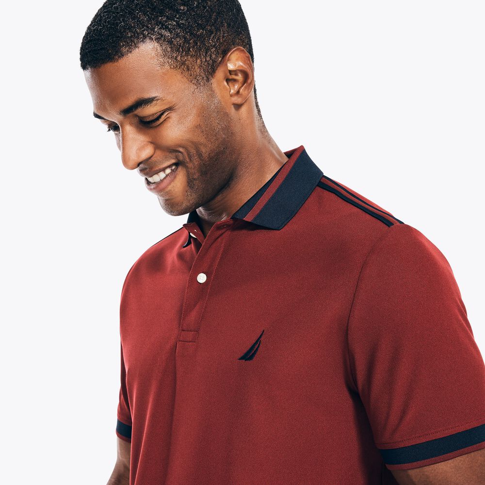NAVTECH SUSTAINABLY CRAFTED CLASSIC FIT POLO,Flamingo,large