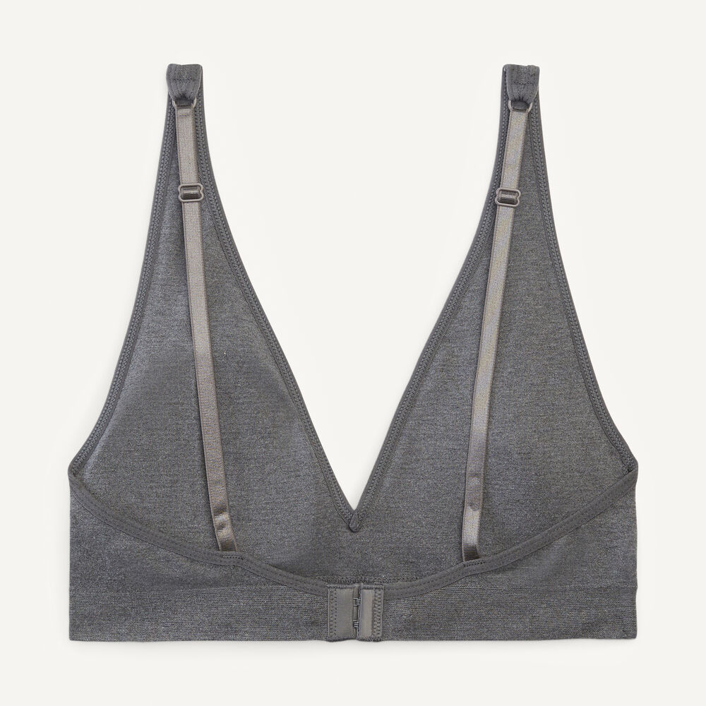 Seamless Lounge Bra, 3-Pack,Reckoning Red,large