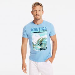 SURFING GRAPHIC T-SHIRT,Aquabreeze,large