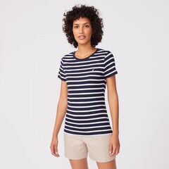 STRIPE BRAND ICON T-SHIRT,Stellar Blue Heather,large
