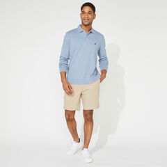 8.5" CLASSIC FIT NAVTECH GOLF SHORT,True Khaki,large