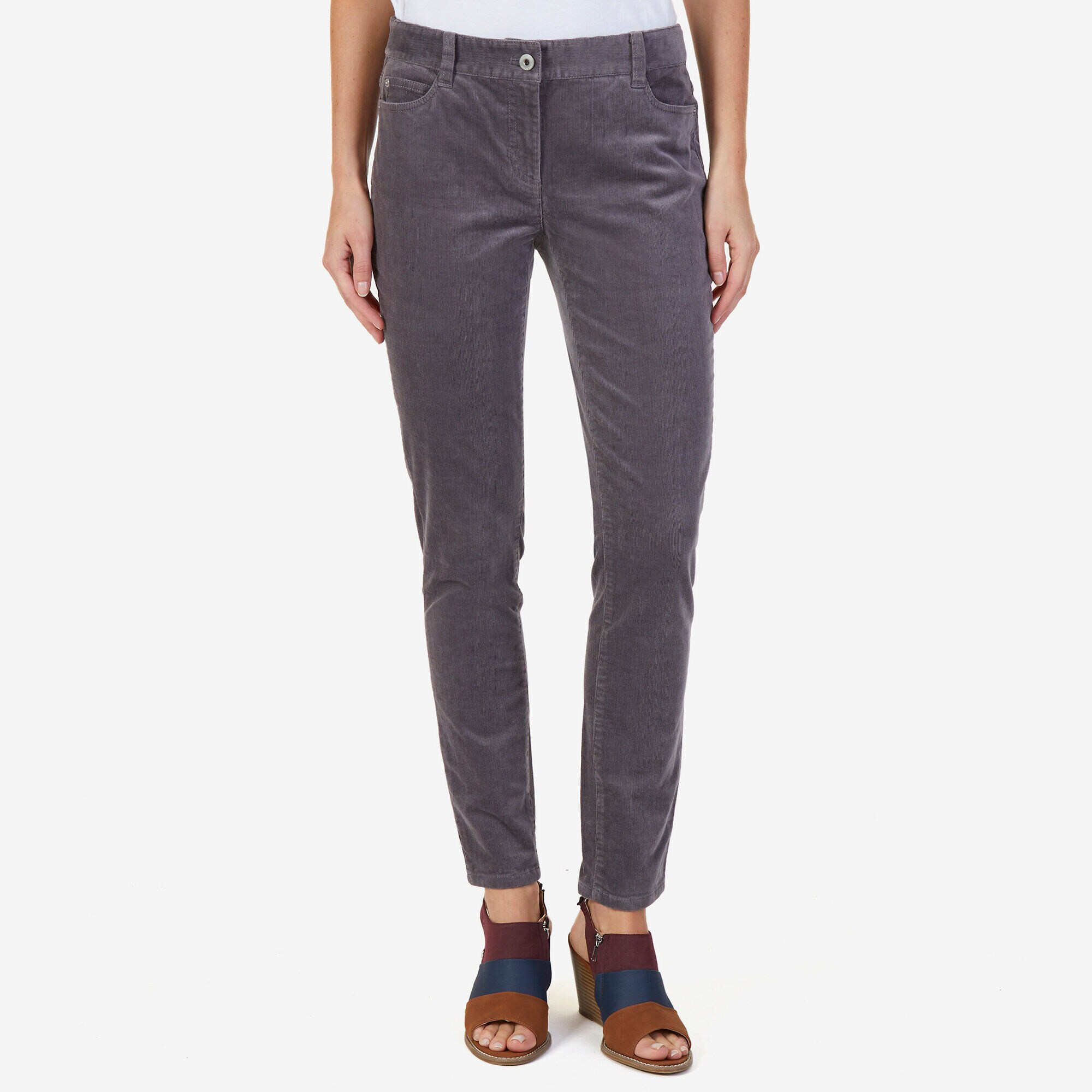 5-Pocket Stretch Corduroy Pant,Charcoal Heather,large