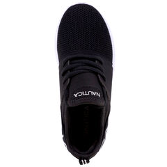 BOYS' LOGO SNEAKER,Black,large