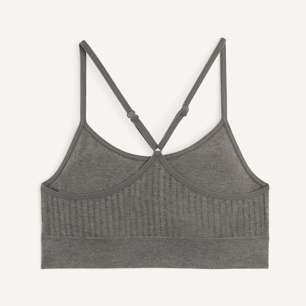 Ribbed Bra, 3-Pack