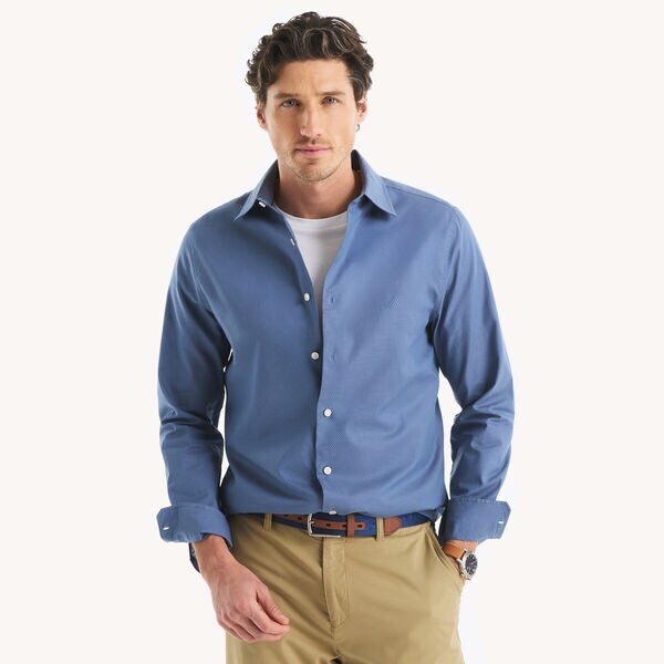 Slim Fit Wrinkle-Resistant Shirt