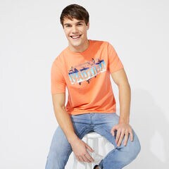 SAILING SURFING KEY WEST T-SHIRT,Livng Coral,large