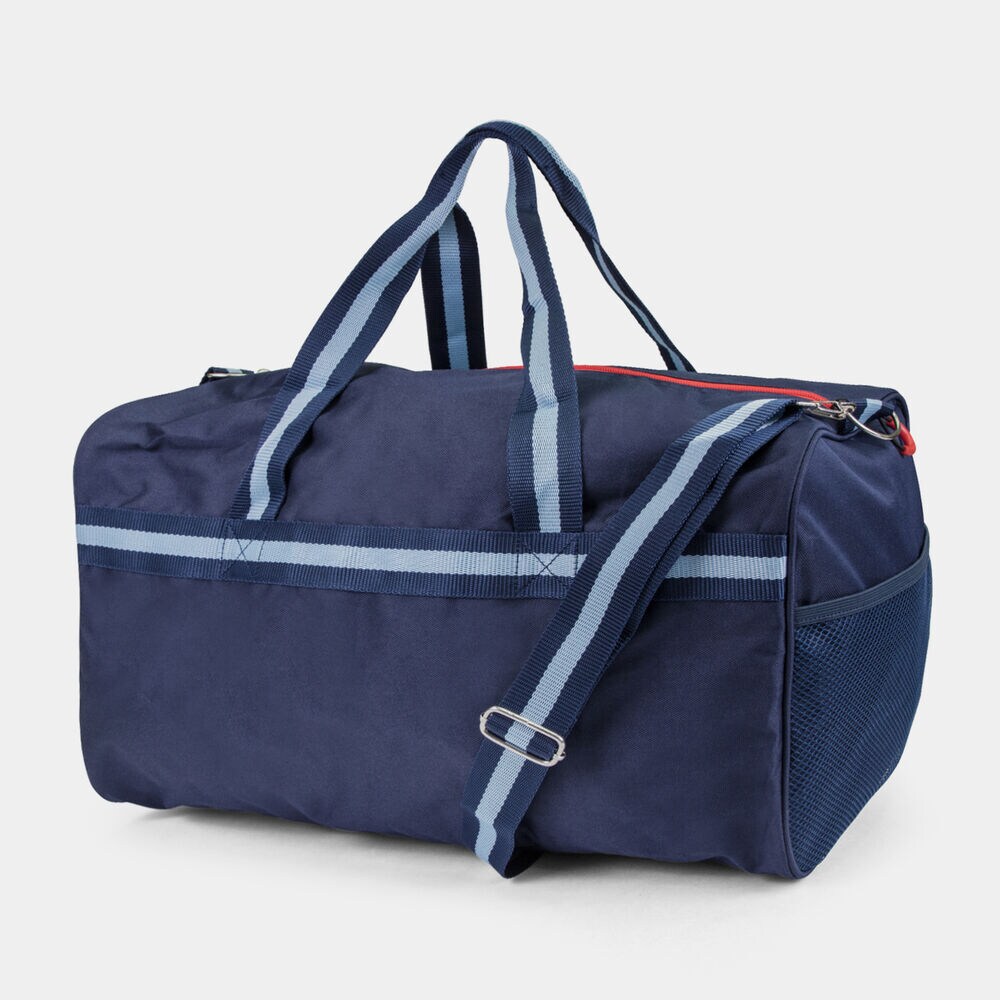 N83 LOGO GRAPHIC BARREL DUFFEL BAG,Dark Graphite heather,large
