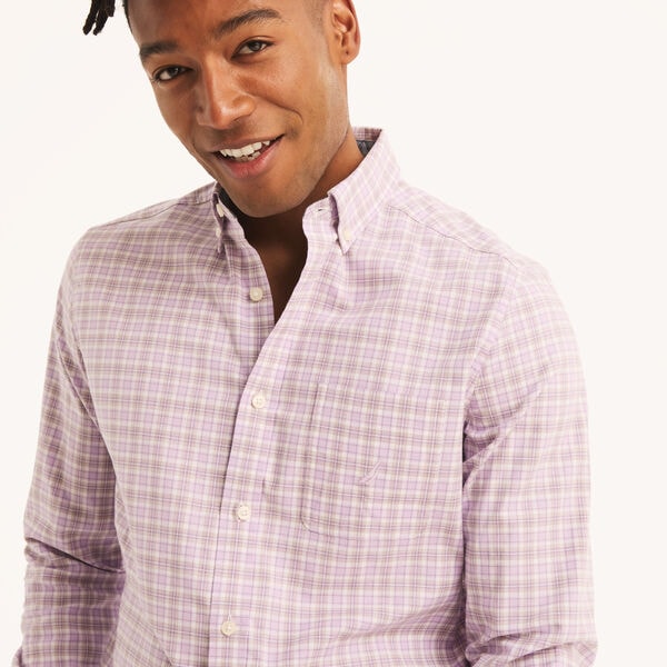 Plaid Oxford Shirt