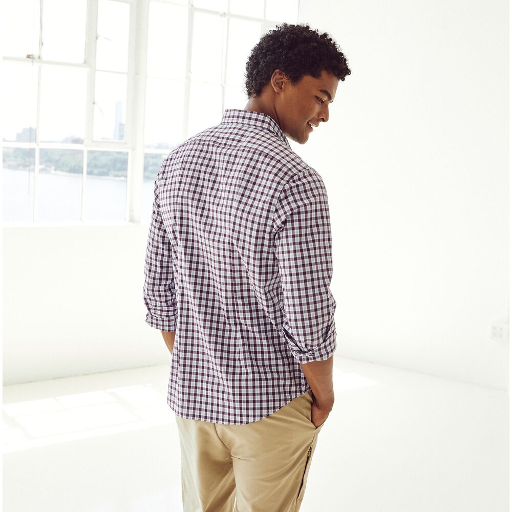 NAVTECH PLAID SHIRT,Ridge,large