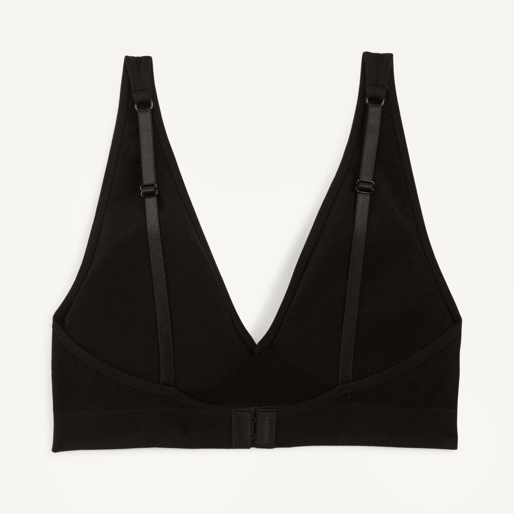 Seamless Heather Bra, 3-Pack,Grey Heather,large