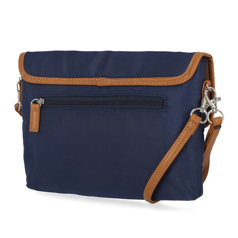 NYLON MINI WALLET BAG,Aqua Isle,large
