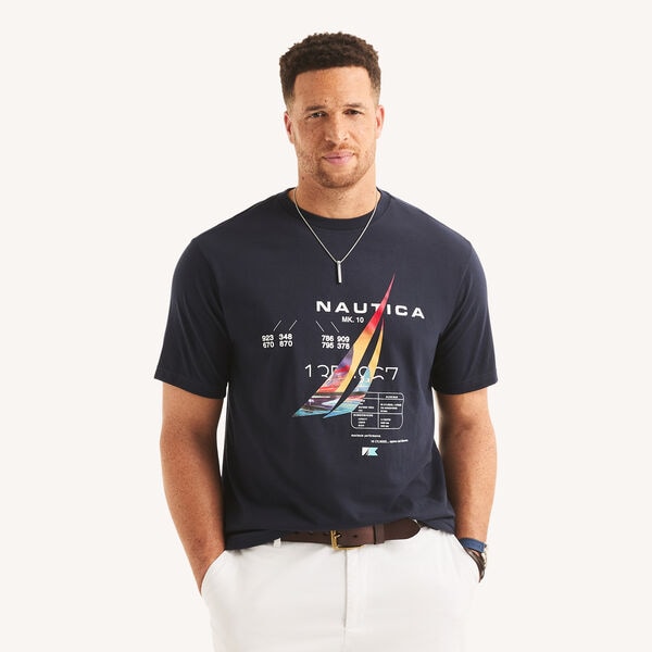 Big & Tall Contemporary Logo Graphic T-Shirt