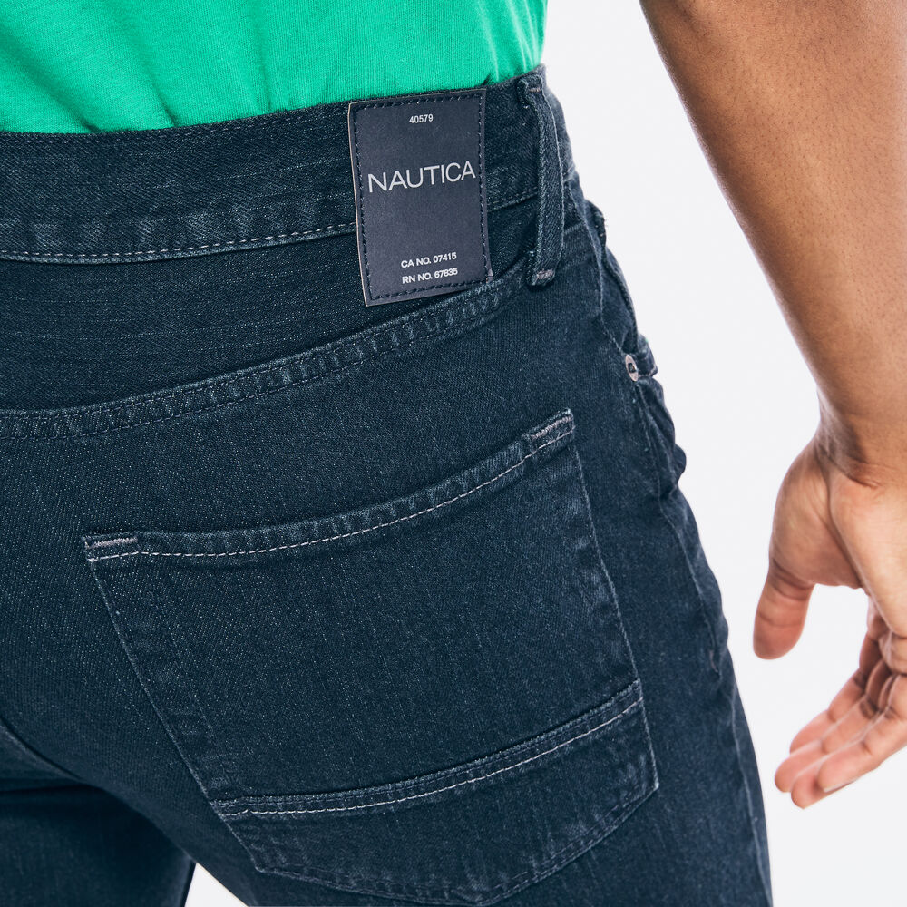 SLIM FIT DENIM,Navy,large