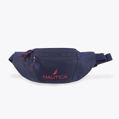 LOGO FANNY PACK,Workshirt Blue,large