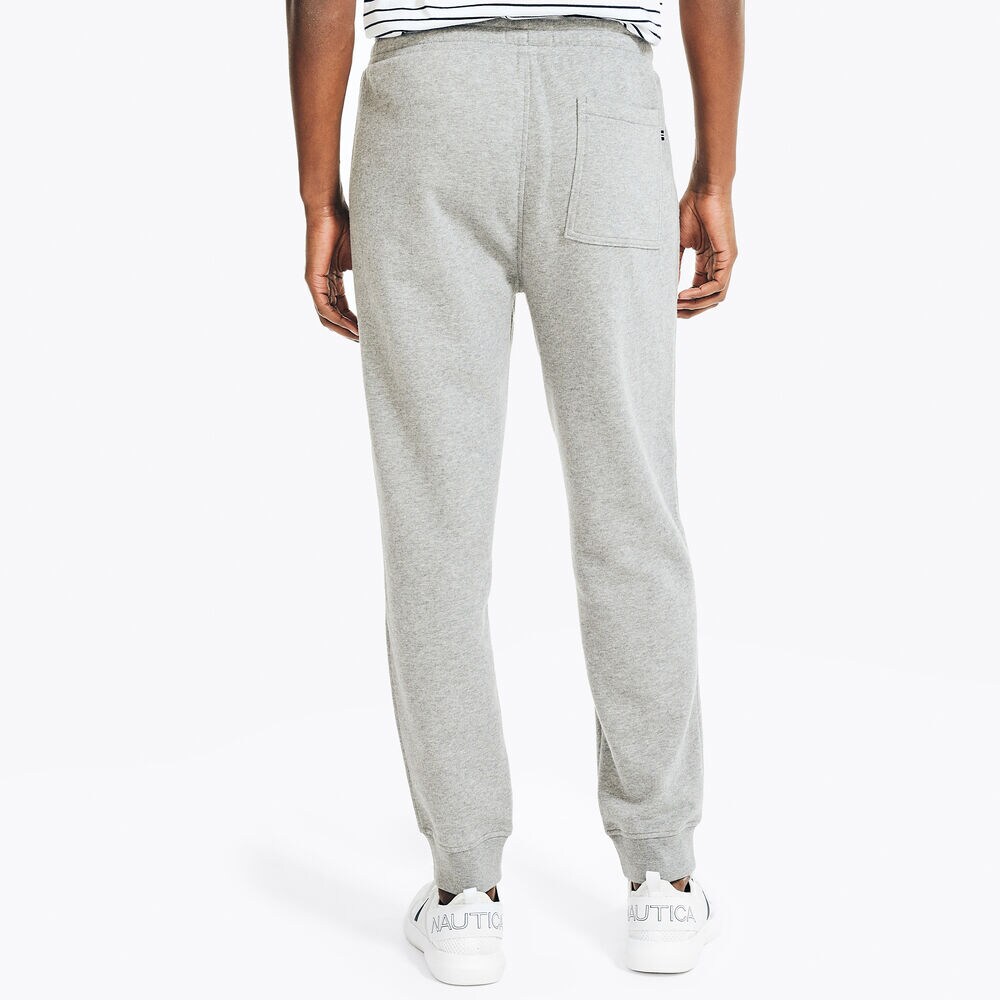 BRAND ICON FLEECE JOGGER,Stone Grey Heather,large
