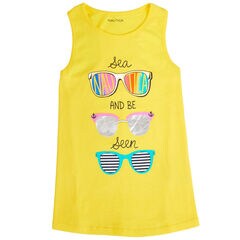 Girls' Sunglasses Tank (8-16),Yellow,large