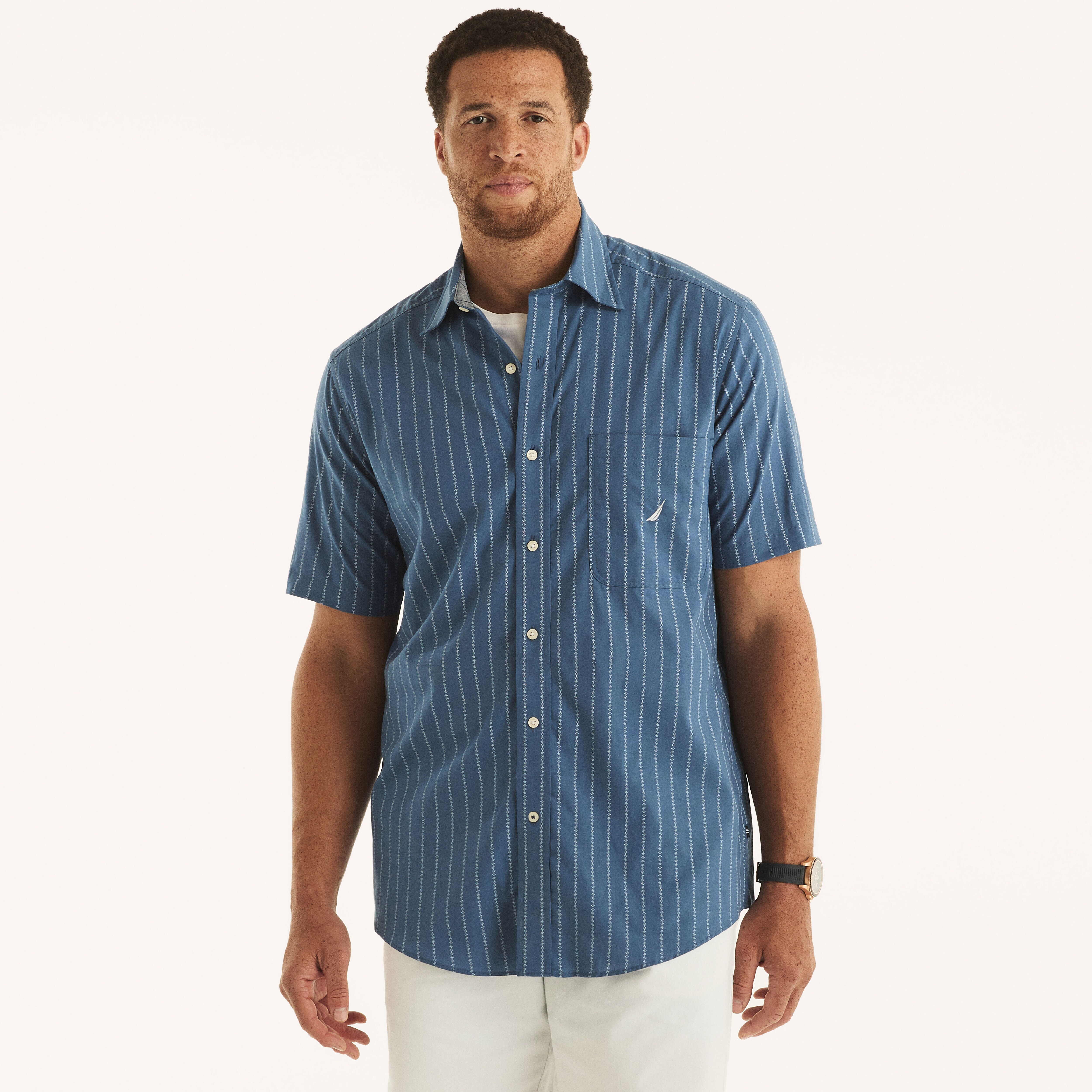 再入荷商品 BIG & TALL QUILTED PLAID SHIRT | Nautica トップス