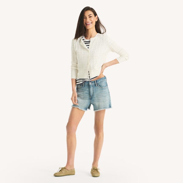 Cable-Knit Cardigan