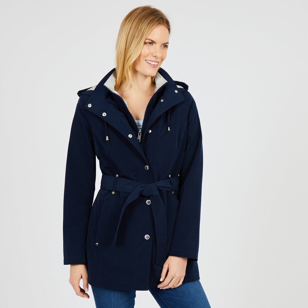 Water Resistant Anorak Jacket,Stellar Blue Heather,large