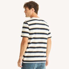 Yarn-Dyed Striped Shirt,Sail White,large