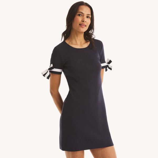 Tie Sleeve Dress