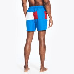 6" Heritage Flag Quick-Dry Swim,True Navy,large