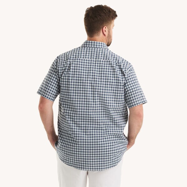 Big & Tall Plaid Short-Sleeve Shirt
