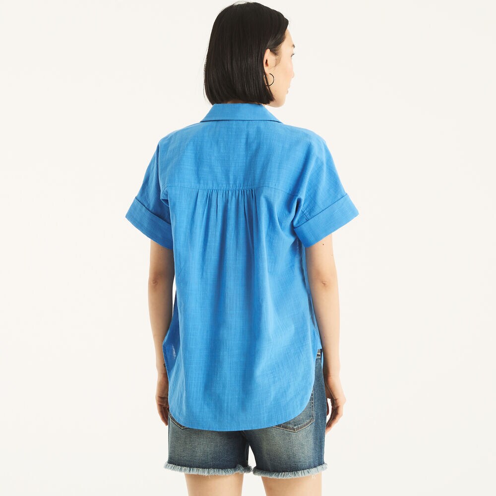 Solid Popover Top,Tropic Wave,large