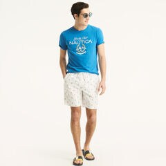 Yacht Club Graphic T-Shirt,Bright Cobalt,large